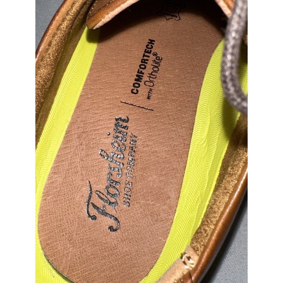 Florsheim Mens Midtown Cap Toe Oxford Dress Shoes 12138-221, Cognac - Size 9D - Picture 9 of 10